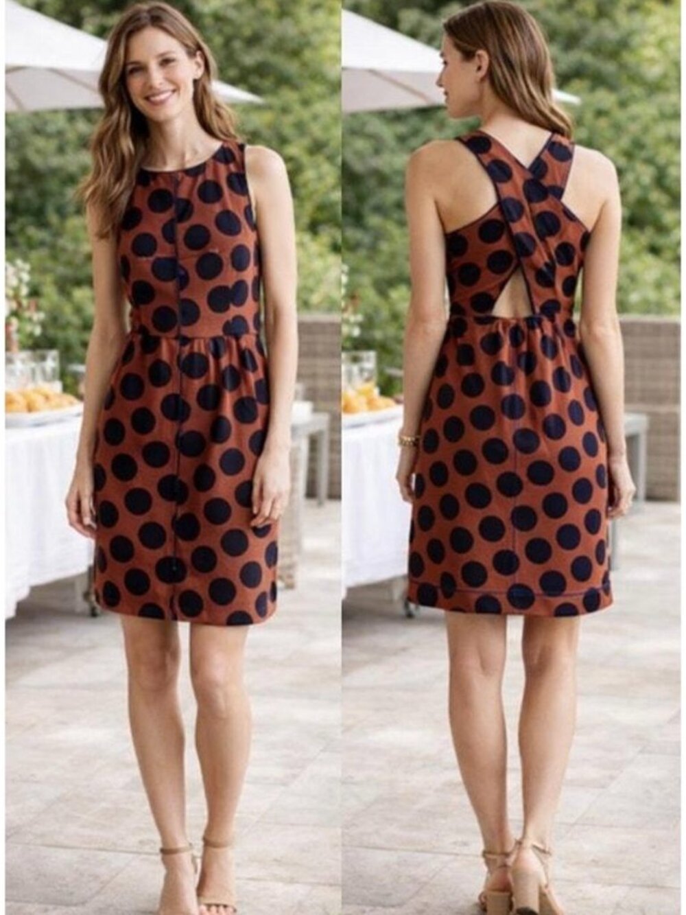 Maeve by Anthropologie Polka Dot Dress | Women's Size Small